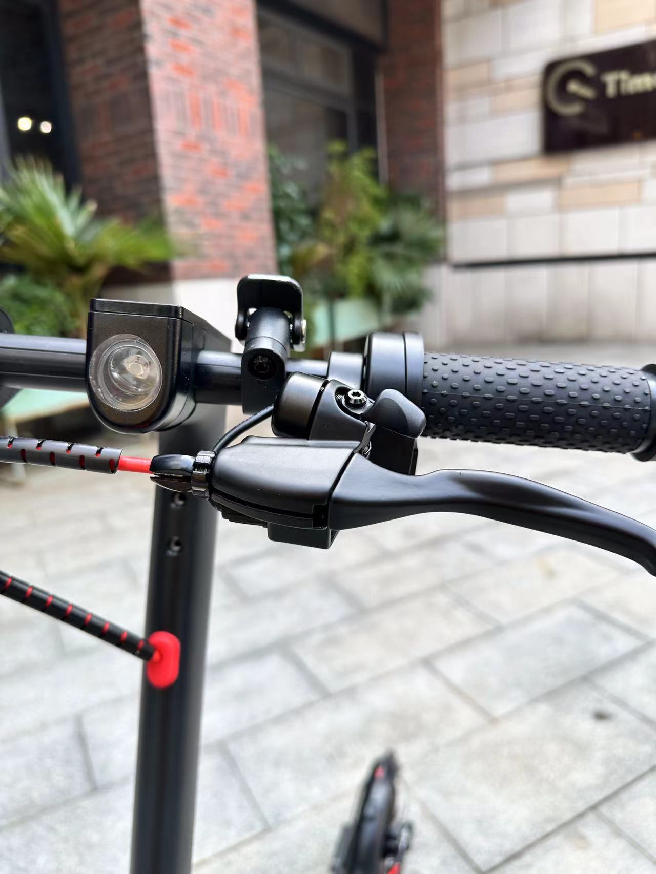 Manillar con luz y freno del patinete electrico PowerRide Classic